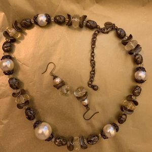 Chicos fashion necklace and earrings set!